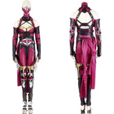 Halloweez Mileena Cosplay Costume - Sexy Mortal Kombat Battle Outfit Full Set - Halloweez